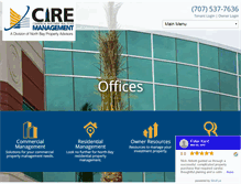 Tablet Screenshot of ciremgmt.com